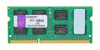 Memory RAM 1x 4GB Kingston SO-DIMM DDR3 1333MHz PC3-10600 | KTT-S3B/4G