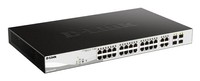 Switch D-Link DGS-1210-24P 24x 1Gb 4x SFP 85 W PoE+