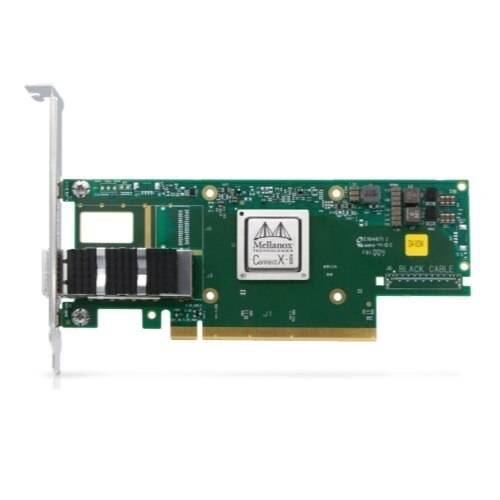 DELL  Mellanox ConnectX-6 Single Port HDR100 QSFP56 Infiniband Adapter, PCIe Low Profile | 540-BCMX-RFB