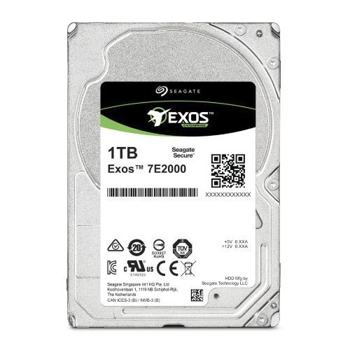 Hard Disk Drive Seagate Exos 7E2 2.5'' HDD 1TB 7200RPM SATA 6Gb/s 128MB | ST1000NX0313