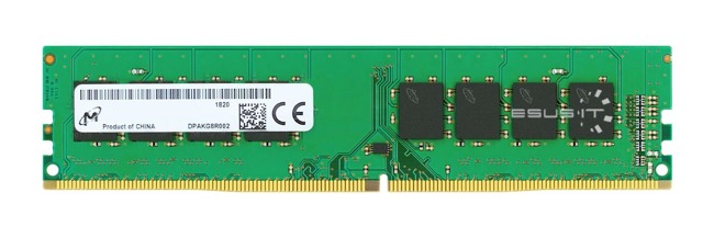 Memory RAM 1x 16GB Micron NON-ECC UNBUFFERED DDR4 2400MHz PC4-19200 UDIMM | MTA16ATF2G64AZ-2G3