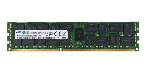 Memory RAM 1x 16GB Samsung ECC REGISTERED DDR3 2Rx4 1333MHz PC3-10600 RDIMM | M393B2G70CB0-YH9