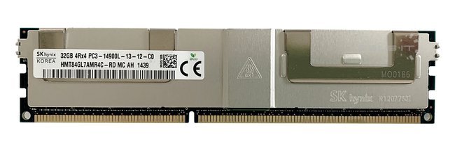 Memory RAM 1x 32GB Hynix ECC LOAD REDUCED DDR3  1866MHz PC3-14900 LRDIMM | HMT84GL7BMR4C-RD