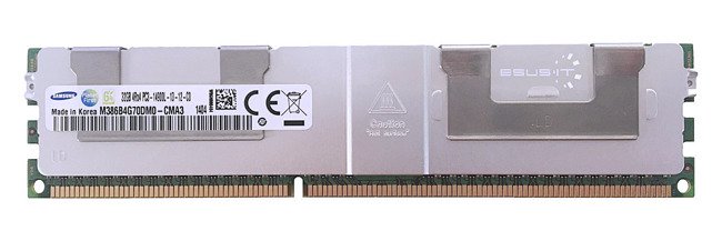 Memory RAM 1x 32GB Samsung ECC LOAD REDUCED DDR3  1866MHz PC3-14900 LRDIMM | M386B4G70DM0-CMA