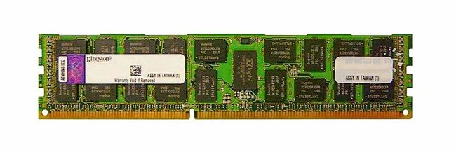 Memory RAM 1x 8GB Kingston ECC REGISTERED DDR3  1333MHz PC3-10600 RDIMM | KVR13LR9Q8/8HC