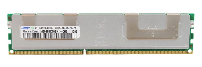 Memory RAM 1x 8GB Samsung ECC REGISTERED DDR3  1333MHz PC3-10600 RDIMM | M393B1K70BH1-CH9