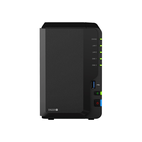 NAS server Synology DS220+ 2x SSD | HDD SATA 2GB RAM