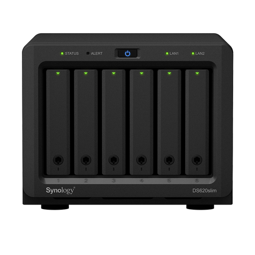 NAS server Synology DS620slim 6x SSD | HDD SATA 2GB RAM