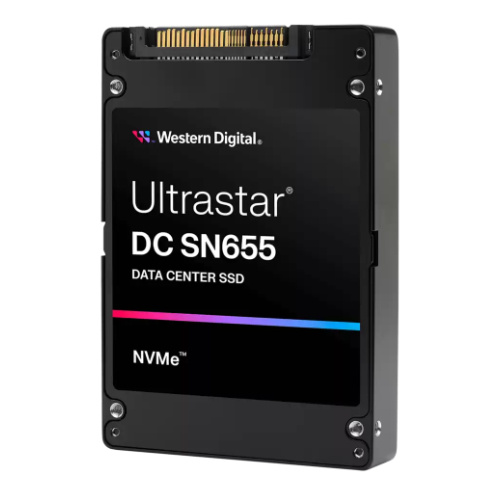 SSD disk Western Digital Ultrastar DC SN655 7,68TB U.3 NVMe PCIe TLC | 0TS2459 WUS5EA176ESP7E1