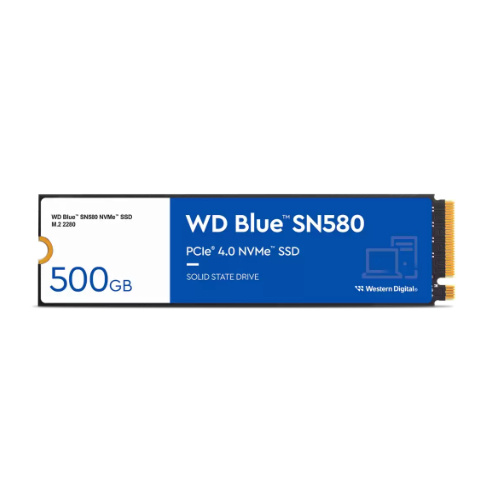 SSD disk Western Digital WD Blue SN580 500GB M.2 2280 NVMe PCIe TLC | WDS500G3B0E