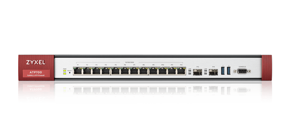 Security Zyxel ATP700-EU0102F 12x RJ-45 10/100/1000 Multi-WAN