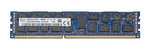 Memory RAM 1x 16GB Hynix ECC REGISTERED DDR3 2Rx4 1600MHz PC3-12800 RDIMM | HMT42GR7BFR4A-PB