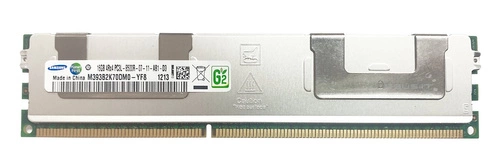 Memory RAM 1x 16GB Samsung ECC REGISTERED DDR3 4Rx4 1066MHz PC3-8500 RDIMM | M393B2K70DM0-YF8